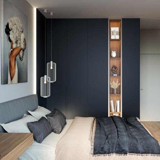 زیباترین مدل کمد دیواری ام دی اف برای اتاق خواب مدرن