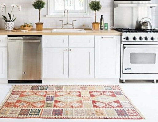 فرش آشپزخانه 4 1 انواع مدل های جدید قالیچه برای آشپزخانه مدرن