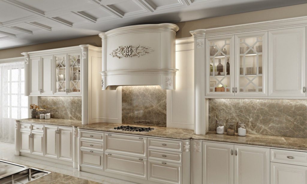 کابینت آشپزخانه کلاسیک classic kitchen cabinet