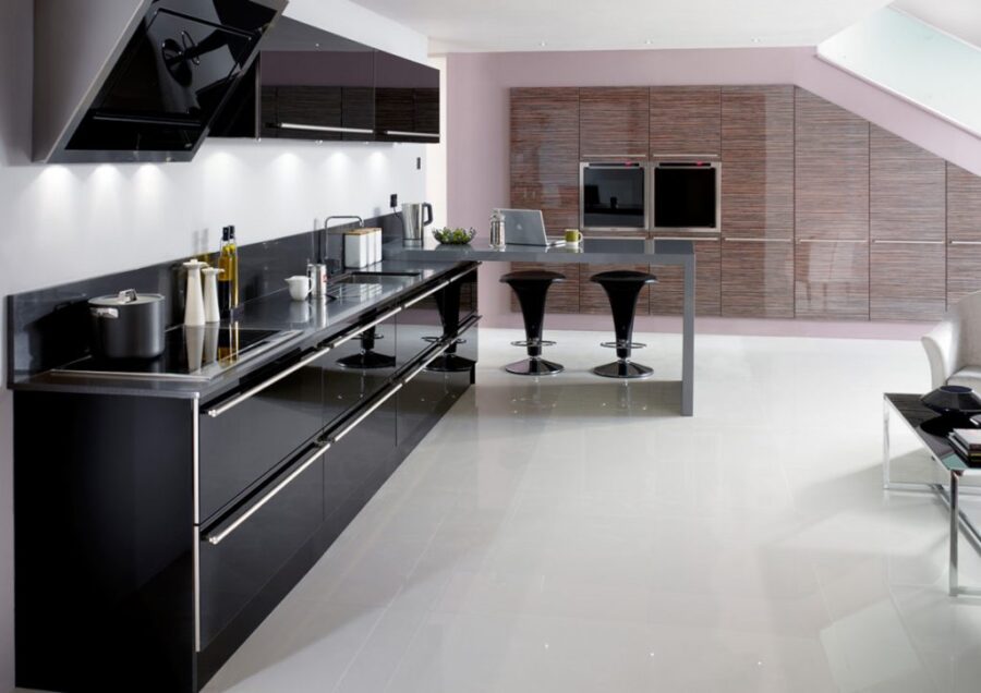 کابینت آشپزخانه مدل هایگلاس